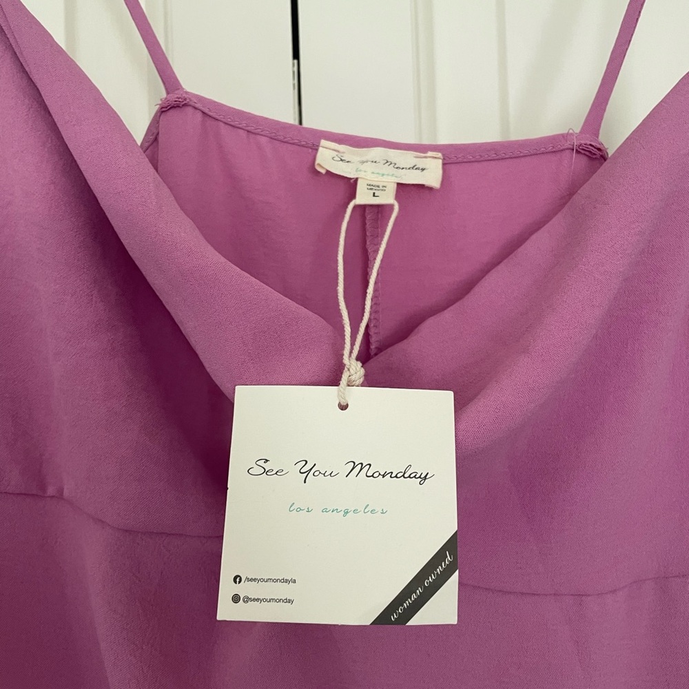 See You Monday Pink Dress